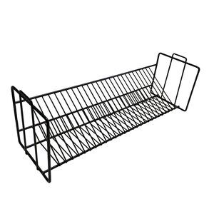 Black Wire Shelf Media Games Movies CD's Organizer Display